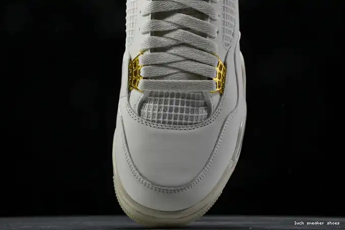 Rep LUCY Gold Metallic AQ9129-170 Jordan Retro 4 0423